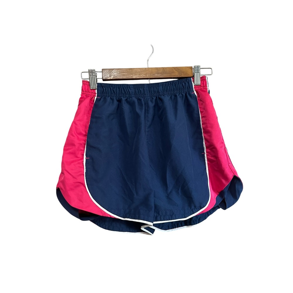 BCG Women's XS Running Shorts‎ Pink Navy Blue Athletic Gym Workout